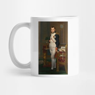 The Emperor Napoleon in His Study at the Tuileries - Jacques-Louis David Mug